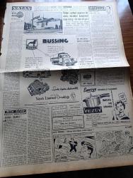 Vatan Gazetesi - 11 Mart 1959 - Tehlike Nerede Yazan Ahmet Emin Yalman Köşe Yazısı - Bugün Mübarek Ramazan Bayramı - Kasım Irak'ta Duruma Hakim - CHP Grubu Fevkalade Toplantıya Çağrıldı - Eyüp Camii Yarın Dini Bir Törenle Açılıyor - Makarios Üç Saat Görüştüğü Grivas'a Bir Madalya Taktı - Kül Harmanı Gentille Arditty Püller'in Romanı Yazı Dizisi - Evlatlıklar Meselesi Yazan Mustafa Reşit Belgesay - Vatan Cephesi Ocakları İle Açılış Törenleri Kanunsuz Yapıldığı Bildiriliyor - Casa D'italia'da Müzik - Çalınan Ruhlar Yazan Pakize Başaran Yazı Dizisi - Golf'u da Ruslar İcat Etmiş - Meşhur Amerikan Friden Hesap Makineleri - Gripin - Bulmaca - Altın Borsası - Fidel Castro İle Ernest Hemingway Komşu - Galatasaray Ve Vefa Liderlik Mücadelesi Yapacaklar - Metin Oktay - Turgay Şeren İçin 40.000 Lira Gönderildi - Galatasaray Kampta - 3,5 Yürekli Şerif Çizen OCKS - Dalgacı Mahmud Çizen Kim - Çimenspor Kupa Aldı - Burç Falı - Stiv Roper Çizen Saunders ve Waggon - Vehbi  Emre - İstanbulspor