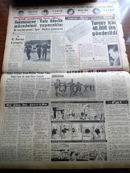 Vatan Gazetesi - 11 Mart 1959 - Tehlike Nerede Yazan Ahmet Emin Yalman Köşe Yazısı - Bugün Mübarek Ramazan Bayramı - Kasım Irak'ta Duruma Hakim - CHP Grubu Fevkalade Toplantıya Çağrıldı - Eyüp Camii Yarın Dini Bir Törenle Açılıyor - Makarios Üç Saat Görüştüğü Grivas'a Bir Madalya Taktı - Kül Harmanı Gentille Arditty Püller'in Romanı Yazı Dizisi - Evlatlıklar Meselesi Yazan Mustafa Reşit Belgesay - Vatan Cephesi Ocakları İle Açılış Törenleri Kanunsuz Yapıldığı Bildiriliyor - Casa D'italia'da Müzik - Çalınan Ruhlar Yazan Pakize Başaran Yazı Dizisi - Golf'u da Ruslar İcat Etmiş - Meşhur Amerikan Friden Hesap Makineleri - Gripin - Bulmaca - Altın Borsası - Fidel Castro İle Ernest Hemingway Komşu - Galatasaray Ve Vefa Liderlik Mücadelesi Yapacaklar - Metin Oktay - Turgay Şeren İçin 40.000 Lira Gönderildi - Galatasaray Kampta - 3,5 Yürekli Şerif Çizen OCKS - Dalgacı Mahmud Çizen Kim - Çimenspor Kupa Aldı - Burç Falı - Stiv Roper Çizen Saunders ve Waggon - Vehbi  Emre - İstanbulspor