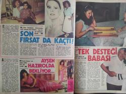 Ses Haftalık Aktüalite Sinema Tiyatro Müzik ve Magazin Dergisi - 17 Ekim 1981 - Sayı:42 - Müjde Ar - Heyecanlı bekleyiş - İlyas Salman - Bir ayrılığın iç yüzü - Selami Şahin - Nil Alpay - Hülya Koçyiğit - Hüzünlü Bayram - Emel Sayın bunalımlı yıllarını anlatıyor - Nejat Uygur - Eski şiirlerden yeni besteler - Nur Yoldaş - Ergüder Yoldaş - Türk Hafif Müziğine Taze Kan - Erol Evgin - Söz Savunmanın - Nazan Şoray - Sezer Güvenirgil - Artık gecikmek istemiyor - Orhan Gencebay'ın kalbi bir rehber için atıyor - Solak piyanistin doğuşu - Ümit Besen - Enis Fosforoğlu etek provasını karısı yaptı - Haldun Dormen - Gönül Şenay - Nükhet Duru - Atilla Yelken - Onno Tunç - Uyuyan Köpek - Gueret artık ünlü bir gangster olmuştu - Sporcular da ağlar - Son fırsat da kaçtı! - Neşe Karaböcek - Ayşen Cansev, Hazır ol'da bekliyor - Sevda Karaca - Sette rolleri festivalde ödülleri paylaştılar - Suna Yıldızoğlu - Çetin Alp - Üvey Baba  -Selim İleri - ''Acı günler'' mi ''Hal hal'' mı? - Tam Takım Dergi