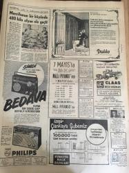HÜRRİYET GAZETESİ 29 NİSAN 1967 YIL :19 SAYI :6823---Huduttaki silahlı çatışmada bir Türk ile 4 Yunanlı öldü ---CHP Kurultayı Kavga ve Gürültü ile Başladı --Pavlos :Karanlık günler  geçiren Yunanistan ,çukura itilmektedir dedi ---İnönü 8 leri sert bir dille  suçladı ---Kurultay  önceden  tahmini ettiğimiz gibi  tertiplenmiş ---Türk -Pakistan görüşmeleri Demirel ve Eyüp arasında yapılıyor ---Emekliye sevk edilen bin başı hakime  :Maaşım azaldı  nafakamı indirin  dedi ---Gülhane Parkında Lastik Tekerlekli Tramvay Çalışacak ---Yeni Amsterdam Hava Alanı Denizden 4 Metre Aşağıda ---Fenerbahçe -Hacettepe karşılaşıyor ----K.Yaka ve İzmirspor  yarın ki kader  maçı için  kampa girdi ---Beykoz -Adanaspor B.Sporu -Zonguldak  oynuyor ---Modacı Sylvıe  Vartan  ---Çıplak Ayaklı Şarkıcı :Sandie Shaw ---Bir ilçe yasak bölge ilan edildi --Albay Papadopulos  darbeden önce  kralın haberdar edilmediğini resmen açıkladı ----Bir Tombalacı ,Haraç Vermeyen Arkadaşını Bıçakla Öldürdü ---