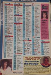 SABAH GAZETESİ-YENİ-YENİ TV GUİDE DERGİSİ-MODERN TV DERGİSİ-20 AĞUSTOS-26 AĞUSTOS-1994-SAYI:83-KAPAK-FOTOĞRAF-RÖPORTAJ-KARANFİLLİ NACİYE-YASAK SOKAKLAR-SEREN SERENGİL-*EMRAHTHREESOME-ÜÇLÜ-MERVE İLDENİZ-ZÜMRA AYCAN-JALE ŞENGÜN-MERAKLI MELAHAT-ROMİNA-GÜLÇİN-BANU SAĞNAK-TARKAN-UNUTMAMALI-SUÇLANAN KADIN-ÖLÜMSÜZ AŞK-AİLE BAĞLARI-ANAHTAR-İKİ YÜZLÜ AŞK-LEMAN SAM-LEYLA İSMİER-YASAK SOKAKLAR-EMRAH-SEREN SERENGİL-AYŞENUR ASLAN-GÖZDE TAN-SAVAŞ AY-BURAK KUT-CEM ÖZER-SEZEN CUMHUR ÖNAL-ANDİE MACDOWELL