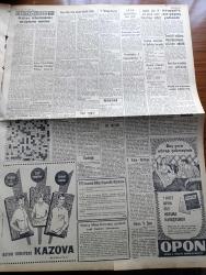 Vatan Gazetesi - 6 Mart 1961 - Kraliçe Elizabeth Bugün Türkiye'ye Geliyor - Yeni Türkiye Partisi 23 İlde Teşkilat Kuruyor - Tanınmış Sinema Yıldızı Elizabeth Taylor'un Hastalığı Devam Ediyor - Öğretmen İhtiyacı 10 Yılda Karşılanacak - Arkeoloji Nazariyesi Değişti - Amerika'da 5,5 Milyon İşsiz Var - Aziz Nesin'in Romanı Kağnı Gölgesindeki İt Yazı Dizisi - D'Hont Sistemi Mi Briand Sistemi Mi Yazan Abdurrahman Konuk - Avrupa İktisadi İşbirliği Teşkilatı OEEC İstanbul'a Gelecek - Emil Galip Sandalcı Köşe Yazısı - Ömer Seyfettin'i Anış Yazan Tarık Binat - Kongo'nun Esrarlı Adamı Gizenga - Taş Devri Çizen Mıstık - Stiv Roper Çizen Saunders Ve Overgard - Tonton Agah Çizgi Roman Sade Yalçın - Polis Kordonu Altında Oynanan Maç Fenerbahçe 3 Gençlerbirliği 3 - Adana Demirspor Takımı İstanbulspor'u 2  1 Yendi - Spor Toto Neticeleri - Şeker Hilal 2 Demirspor 0 - Karşıyaka 6  Göztepe 2 -  Dolapdere'de Arap Nasri'nin Rakibi Küçük Cafer Öldürüldü - Orucun Faydaları Yazan Doktor Süheyl Ünver