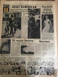 HÜRRİYET GAZETESİ 5 MAYIS 1967 YIL :20 SAYI :6829---İnönü :Eski hesaplar kapandı ,dedi ---Yunanistan  da Solcu Belediye Reisi ve Kaymakamlar Azlediliyor ---T.Fevzioğlu  :Mahalli Seçimlerle Katılacağız ---Aynı anda bacaklarına felç gelen ikizler ameliyat edilecek ---Seni sevmiyorum ,diyen 6 yaşındaki çocuğunu işkence  yaparak öldürdü ---Adana İl Başkanı ile beraber 15 kişi CHP den istifa etti ---Türk işçileri ,pahalı kumaşları parça halinde  yurda  sokuyor ---Doğumu kontrol haplarını polis  aldığı  için  nümayişçi kadınlar hamile  kalmaktan korkuyor ---Türkiye -Belçika ---Galatasaray Takımımızın Avrupa Şampiyonalarındaki en iyi derecesi 3. lük ---Adanır : Vefa ya  bir puan verirsek  şampiyonluktan oluruz ---Fenerbahçe şampiyonluğa  daha yakın ---Sesli Elbiseler  --İlk seyyar hastane ---Yaşlı kadın komşusunun çocuğunu zehirlendi ---Hacıhüsrevliler üçer yıla mahkum olunca önce halime  saldırıp beddua ettiler ,sonra da hapse gitmemek için  jandarmaları taşladılar ----