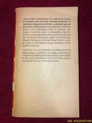 THE POCKET DICTIONARY OF AMERICAN SLANG / HAROLD WENTWORTH & STUART BERG FLEXNER / POCKET BOOKS / İNGİLİZCE KİTAP (AMERİKAN ARGOSUNUN CEP SÖZLÜĞÜ) ÖN KAPAĞI YOKTUR