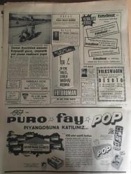 HÜRRİYET GAZETESİ 14 MAYIS 1967 YIL :20 SAYI :6838----Demirel Belçika da ---Yunanistan da hafta da bir gün et  satışı yasaklandı ---16  yaşındaki garson üvey kardeşini öldürüp kaçtı ---Katilin Bulgar Subayı  Olduğu Tespit Edildi ---Demirel in annesi  yılın annesi seçildi ---Mahallenin namusunu  lekeleyen  gazinocu  Pala yı öldürdüler ---Hamile kadınlara jimnastik  dersi : Böyle  ağrısız  doğum yapabilmek mümkün ---Almanya dan  getirdiği  otomobil  ile boğaz da denize uçan genç öldü  diğer 4 kişi kurtuldu ---Manisa da sokakları halk temizliyor ---Gençlerimiz  üçüncü oldu ---Beşiktaş -Göztepe  Galatasaray  -Altay ---Greko -remen  Güreş takımı Rusya ya ümitli  hareket etti ---İkinci Türkiye Liginde Şampiyonluk Mücadelesi ---Bütün Türk Annelerini en içten saygılarımlar :Zeki Müren ---Sanat  Enstitüsü  mezunu Kayserili genç ,otomatik  yol çizme  makinesi yaptı ---Feyzioğlu :Süratle  Teşkilatlanacağız ----Tunceli de elektrik  santralini  su bastı ,  bir köprü yıkıldı ---