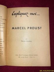 MARCEL PROUST / PİERRE CHARDON / LES EDİTİONS FOUCHER / EXPLİQUES - MOİ / COLLECTİON LİTTERATURE / FRANSIZCA KİTAP