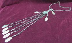 AnTiKa OSMANLI  GÜMÜŞ KaDıN FES SÜSÜ-KOLYE....