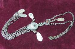 AnTiKa OSMANLI  GÜMÜŞ KaDıN FES SÜSÜ-KOLYE....