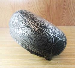 EsKi YAZILI İŞLEMELİ BaKıR BADYA.....