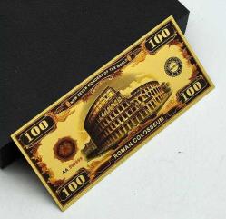 Altın Varak 100 Dolar, Dünyanın yedi Harikası serisi, Kolezyum Koleksiyonluk