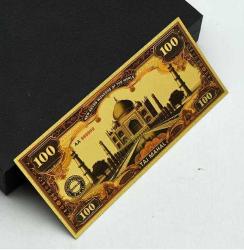 Altın Varak 100 Dolar, Dünyanın yedi Harikası serisi, Taç Mahal, Koleksiyonluk