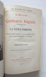 L'Oeuvre des Conteurs Anglais, Premiere Partie / La Venus Indienne ou Aventures d'Amour dans l'Hindoustan