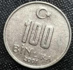 TÜRKİYE 2002  100 BİN LİRA