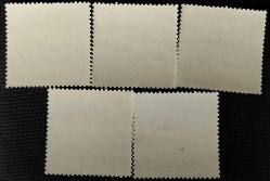 FAUNA - MANTARLAR  1963 YILI RUSYA MANTARLAR  DAMGASIZ TAM SERİ  ŞARNİYERSİZ