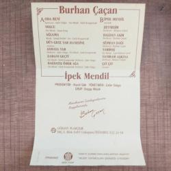 BURHAN ÇAÇAN İPEK MENDİL Kaset .47