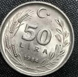 TÜRKİYE 1984   50 LİRA
