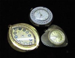 ViNTaGe KURMALI KaDıN KOLYE SAATLER.....3 Adet ARIZALI