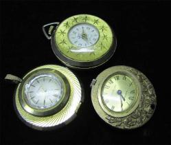 ViNTaGe KURMALI KaDıN KOLYE SAATLER.....3 Adet ARIZALI