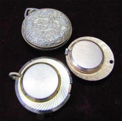 ViNTaGe KURMALI KaDıN KOLYE SAATLER.....3 Adet ARIZALI