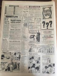 HÜRRİYET GAZETESİ 21 OCAK 1967 YIL :19 SAYI :6728--Rauf Denktaş Türkiye yi itham ediyor ----Belçika da esrar satan 4 Türk işçisi tevkif edildi----Hızlı gelen soğuk hava yavaş yavaş  gidiyor ---Mülkiye müfettişleri ve  savcılık dün Nasır 'ların  ifadesini aldı ---Mahsur kalan  teknisyenlerin  maaşı 300 lira ---Belediye  personelinin avans işi için bir heyet Ankara ya  gidiyor ---Kanada Polisi ,din  adamlarının sakladığı 55 çocuğu arıyor --Takımımız  dün çalıştı --Fenerbahçeli futbolcular halter  çalışmasına başladı ---Göztepe bu sene şampiyon olamazsa  bir daha  olamaz ---İkinci Lig de Toto ya dahil 3 maç bugün oynanıyor ----Minik basketbolcular  için  sınıfta  kalmak  problemi yok ---Basketbol da Galatasaray Fenerbahçe Karşılaşacak ----Leyla Sayar Kanada ya kaçtı ---Yerli Filmde dişi James Bond Modası ---Bir Amerikan Firması Türkiye den  Boyacı Sandığı Almak İstiyor ---10. Doğumda  hasta olan kadın  kızakla  52 kilometre de ki  Bitlis e  naklediliyor ---