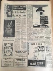 HÜRRİYET GAZETESİ 24 OCAK 1967 YIL :19 SAYI :6731---Kendilerini kuyuya atan 7 kızın 6 sı öldü ---İran ,Pakistan Türk Dışişleri Bakanları Toplandılar --A.Demir Savcılıkta Verdi ---Panzer Çetesi ,Almanya da kötü yola sapan Türk kızlarına  aman vermiyor --Petrol Ofisi Sosyal İşler Müdürü :Ölümle Tehdit Ediyorum Dedi -- Almanya da ki işsiz Türklerin Durumlarına Çare  Aranıyor ---Dışişleri ,Çoruk un Sinir Buhranı Neticesi İntihar Ettiğini Açıkladı ---Bir işçi ,eşinin  yaptığı penisilin iğnesinden öldü ---Yüzene kezzap atılan  gelin dün emniyet tedbiri altında evlendi ---Düğünde aşka gelip silahını çeken baba oğlunu yaraladı ---Bize göre  yılın sporcusu : İsmail Akçay --Maratoncumuza geniş imkanlar sağlanmalıdır ---Toto Kupası Finalleri Perşembe Başlayacak ---Apak : Yusuf ve Şanlı  iyi intiba bıraktı ---Şampiyon Fenerbahçe Olacak ---Moskova da ki  modern resim sergisi kapatıldı ----Kağıt elbiseye talep o kadar fazla ki tek numune  bile kalmadı ---3 Milyon Liralık  Sergi ---