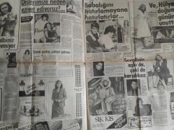 Hafta Sonu Haftalık Aktüalite Sinema Tiyatro Müzik ve Magazin Gazetesi - 19 Aralık 1980 Sayı:52 - Talha Özmen - Herkes bu ilişkiyi konuşuyor - Bülent Ersoy'dan Türkan Şoray'a kadar bir çok ünlünün alet edildiği tertip - Sezer Güvenirgil - Öztürk Serengil - Sibel Egemen Arap şeyhine ''Evet'' demek ya da dememek - Cahide Sonku, hakkını arıyor - Görünmeyen adamın gözüyle - Dikkat! Kalbiniz soğuğu sevmiyor - Hülya Koçyiğit doğum gününü unuttu - Selçuk Ural - Canan Özbek - Nilgün Atılgan - Meral Aksu - Cengiz Tabakçı - Kim, nerede, nasıl? - Gülüm Yalçıntepe - Besime Boloğlu - Nur Dicleli - Zeynep Pars - Neco - Bilgen Bengü - Eurovision'da aklar ve kararlar - Zerrin Özer - Şenay - Şerif Yüzbaşıoğlu - Serpil Örümcer - Perihan Savaş - Zeynep Bornovalı - Kibariye - Prenses Caroline - Prens Charles - Yusuf Tereyağoğlu - Eliyle kocasını askere yolladı - Feri Cansel - Lecy Walesa - Mehlika Kenter'in süt kardeşi - Zeki Müren - Zerrin Egeliler- Yaşar Kekeva - Müjde Ar - Tam Takım Gazete