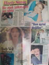 Hafta Sonu Haftalık Aktüalite Sinema Tiyatro Müzik ve Magazin Gazetesi - 24 Ekim 1980 - Sayı:44 - Hülya Koçyiğit, Rausch'a moral veriyor - Türkan Şoray gerçek bir ''Külkedisi'' dir... - Nazan Şoray - Barış Manço - Reha Uzel - Filiz Akın evlenmeye hazır - Görünmeyen adamın gözüyle - Muz harikalar yaratıyor - Ahmet Özhan artık hacıdır - Müzeyyen Senar - Sevim Tuna 2 kızı da onu terk etti - Cem Karaca - Feride Karaca - Kim, nerede, nasıl? - Ayten Boyner - Zeynep Üçüncü - Semra Tümer - Fatoş Kipman - Bülent Ersoy'un cezaevi anıları - Amanda Lear - Münir Özkul, bu tel örgünün ardında - Ajda Pekkan - Enrico Maclas - Seher Şeniz - Alpaslan, üzüntüden içiyor! - İlhan İrem'e kız aranıyor - Nükhet Duru - Nükhet Duru - Orhan Gencebay - Sevim Emre - Selçuk Aslan bir eşek şakasının acı sonu fotoğraf ve haberi - Tam Takım Gazete