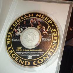 URIAH HEEP DVD KONSER THE LEGEND CONTINUES A CELEBRATION OF THIRTY YEARS IN ROCK