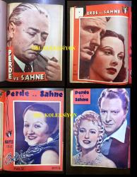 PERDE ve SAHNE DERGİSİ, TEK CİLT İÇİNDE 1941 - 1942 YILLARINDAN İLK 12 SAYI - HEPSİ BİR CİLT İÇİNDE - BEHZAD BUTAK - NEYİRE ERTUĞRUL - İ. GALİP ARCAN - SELAMİ İZZET SEDES - MUHSİN ERTUĞRUL - BURHAN FELEK - MEBRURE S. KORAY - VASFI RIZA ZOBU - MEFHARET ERSİN - HEDY LEMARR - FRUZAN CEMALİ - CARL LAEMMLE - KATHE DORSCH - İSTANBUL ŞEHİR TİYATROSU 1940'LAR - HADİ HÜN - AHMED KUDSİ TECEL, KÖROĞLU - DANNA DURBIN - MICKEY ROONEY - HOLLYWOOD NASUL KURULDU? - NELSON EDDI, JANET MAKDONALT - MEFHARET ERSİN - EMLILIA GALOTTI - MARİKA RÖKK - SEMİHA BERKSOY - VIVIEN LEIGH - MUAZZEZ YÜCESOY - NURULLAH ŞEVKET - TALAT ARTEMAL - JOAN BENNETT - SERVET MORAY - RUDOLF VALENTINO - CARL LAEMMLE - GRETA GARBO - DOLMABAHÇE TİYATROSU - DUBLAJ KRALI FERDİ TAYFUR - GOETHE ve SCHILLER - NORMA SHEAROR, ROBERT TA - MARLENE DITRICH - MÜNİF FEHİM - OZ BÜYÜCÜSÜ - MARY PICKFORD - SELİM NÜZHET GERÇEK - KEMAL KAMİL AKTAŞ - İBRAHİM HOYİ - G. BERNARD SHAW - IRENE DUNNE - DAVID NIVEN - GINGER ROGERS - NEVİN AKKAYA