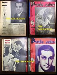 PERDE ve SAHNE DERGİSİ, TEK CİLT İÇİNDE 1941 - 1942 YILLARINDAN İLK 12 SAYI - HEPSİ BİR CİLT İÇİNDE - BEHZAD BUTAK - NEYİRE ERTUĞRUL - İ. GALİP ARCAN - SELAMİ İZZET SEDES - MUHSİN ERTUĞRUL - BURHAN FELEK - MEBRURE S. KORAY - VASFI RIZA ZOBU - MEFHARET ERSİN - HEDY LEMARR - FRUZAN CEMALİ - CARL LAEMMLE - KATHE DORSCH - İSTANBUL ŞEHİR TİYATROSU 1940'LAR - HADİ HÜN - AHMED KUDSİ TECEL, KÖROĞLU - DANNA DURBIN - MICKEY ROONEY - HOLLYWOOD NASUL KURULDU? - NELSON EDDI, JANET MAKDONALT - MEFHARET ERSİN - EMLILIA GALOTTI - MARİKA RÖKK - SEMİHA BERKSOY - VIVIEN LEIGH - MUAZZEZ YÜCESOY - NURULLAH ŞEVKET - TALAT ARTEMAL - JOAN BENNETT - SERVET MORAY - RUDOLF VALENTINO - CARL LAEMMLE - GRETA GARBO - DOLMABAHÇE TİYATROSU - DUBLAJ KRALI FERDİ TAYFUR - GOETHE ve SCHILLER - NORMA SHEAROR, ROBERT TA - MARLENE DITRICH - MÜNİF FEHİM - OZ BÜYÜCÜSÜ - MARY PICKFORD - SELİM NÜZHET GERÇEK - KEMAL KAMİL AKTAŞ - İBRAHİM HOYİ - G. BERNARD SHAW - IRENE DUNNE - DAVID NIVEN - GINGER ROGERS - NEVİN AKKAYA