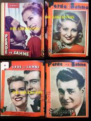 PERDE ve SAHNE DERGİSİ, TEK CİLT İÇİNDE 1941 - 1942 YILLARINDAN İLK 12 SAYI - HEPSİ BİR CİLT İÇİNDE - BEHZAD BUTAK - NEYİRE ERTUĞRUL - İ. GALİP ARCAN - SELAMİ İZZET SEDES - MUHSİN ERTUĞRUL - BURHAN FELEK - MEBRURE S. KORAY - VASFI RIZA ZOBU - MEFHARET ERSİN - HEDY LEMARR - FRUZAN CEMALİ - CARL LAEMMLE - KATHE DORSCH - İSTANBUL ŞEHİR TİYATROSU 1940'LAR - HADİ HÜN - AHMED KUDSİ TECEL, KÖROĞLU - DANNA DURBIN - MICKEY ROONEY - HOLLYWOOD NASUL KURULDU? - NELSON EDDI, JANET MAKDONALT - MEFHARET ERSİN - EMLILIA GALOTTI - MARİKA RÖKK - SEMİHA BERKSOY - VIVIEN LEIGH - MUAZZEZ YÜCESOY - NURULLAH ŞEVKET - TALAT ARTEMAL - JOAN BENNETT - SERVET MORAY - RUDOLF VALENTINO - CARL LAEMMLE - GRETA GARBO - DOLMABAHÇE TİYATROSU - DUBLAJ KRALI FERDİ TAYFUR - GOETHE ve SCHILLER - NORMA SHEAROR, ROBERT TA - MARLENE DITRICH - MÜNİF FEHİM - OZ BÜYÜCÜSÜ - MARY PICKFORD - SELİM NÜZHET GERÇEK - KEMAL KAMİL AKTAŞ - İBRAHİM HOYİ - G. BERNARD SHAW - IRENE DUNNE - DAVID NIVEN - GINGER ROGERS - NEVİN AKKAYA