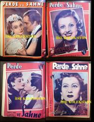 PERDE ve SAHNE DERGİSİ, TEK CİLT İÇİNDE 1941 - 1942 YILLARINDAN İLK 12 SAYI - HEPSİ BİR CİLT İÇİNDE - BEHZAD BUTAK - NEYİRE ERTUĞRUL - İ. GALİP ARCAN - SELAMİ İZZET SEDES - MUHSİN ERTUĞRUL - BURHAN FELEK - MEBRURE S. KORAY - VASFI RIZA ZOBU - MEFHARET ERSİN - HEDY LEMARR - FRUZAN CEMALİ - CARL LAEMMLE - KATHE DORSCH - İSTANBUL ŞEHİR TİYATROSU 1940'LAR - HADİ HÜN - AHMED KUDSİ TECEL, KÖROĞLU - DANNA DURBIN - MICKEY ROONEY - HOLLYWOOD NASUL KURULDU? - NELSON EDDI, JANET MAKDONALT - MEFHARET ERSİN - EMLILIA GALOTTI - MARİKA RÖKK - SEMİHA BERKSOY - VIVIEN LEIGH - MUAZZEZ YÜCESOY - NURULLAH ŞEVKET - TALAT ARTEMAL - JOAN BENNETT - SERVET MORAY - RUDOLF VALENTINO - CARL LAEMMLE - GRETA GARBO - DOLMABAHÇE TİYATROSU - DUBLAJ KRALI FERDİ TAYFUR - GOETHE ve SCHILLER - NORMA SHEAROR, ROBERT TA - MARLENE DITRICH - MÜNİF FEHİM - OZ BÜYÜCÜSÜ - MARY PICKFORD - SELİM NÜZHET GERÇEK - KEMAL KAMİL AKTAŞ - İBRAHİM HOYİ - G. BERNARD SHAW - IRENE DUNNE - DAVID NIVEN - GINGER ROGERS - NEVİN AKKAYA