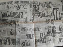 Hafta Sonu Haftalık Aktüalite Sinema Tiyatro Müzik ve Magazin Gazetesi - 17 Ekim 1980 - Sayı:43 - Bülent Ersoy'un cezaevi anıları - Müjde Ar - Mehtap Ar - Türkan Şoray - Barış Manço - Lale Manço - 3. adam kim? - Sigara tiryakileri, daha çok kaza yapıyor - Seçil Heper - Melih Caculi - Engin Çağlar - Kartal Tibet - Tamer Yiğit - Kim, nerede, nasıl? - Hale Şen - Elçin Alacalar - Figen Saraçoğlu - Günser Bozkurt - Şerif Yüzbaşıoğlu - Neşe Karaböcek'in transfer ücreti - Bob Marley - Zeki Müren - Emel Sayın - Gönül Yazar - Ahu Tuğba-  Feri Cansel - Kamil Tatari - Yusuf Sezgin - Nükhet Duru döndü - Mustafa Topaloğlu- Sevda Ferdağ - Erhan Tünay - Mireille Darc - Aysel Cengiz - Anlamları ve yorumlarıyla Rüyalarınız - Zeki Müren ''Yeniden doğmak buna derler'' - Sevim Tuna - Yeni bir ev yeni bir hayat fotoğraf ve haberi - Tam Takım Gazete