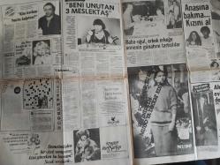 Hafta Sonu Haftalık Aktüalite Sinema Tiyatro Müzik ve Magazin Gazetesi - 17 Ekim 1980 - Sayı:43 - Bülent Ersoy'un cezaevi anıları - Müjde Ar - Mehtap Ar - Türkan Şoray - Barış Manço - Lale Manço - 3. adam kim? - Sigara tiryakileri, daha çok kaza yapıyor - Seçil Heper - Melih Caculi - Engin Çağlar - Kartal Tibet - Tamer Yiğit - Kim, nerede, nasıl? - Hale Şen - Elçin Alacalar - Figen Saraçoğlu - Günser Bozkurt - Şerif Yüzbaşıoğlu - Neşe Karaböcek'in transfer ücreti - Bob Marley - Zeki Müren - Emel Sayın - Gönül Yazar - Ahu Tuğba-  Feri Cansel - Kamil Tatari - Yusuf Sezgin - Nükhet Duru döndü - Mustafa Topaloğlu- Sevda Ferdağ - Erhan Tünay - Mireille Darc - Aysel Cengiz - Anlamları ve yorumlarıyla Rüyalarınız - Zeki Müren ''Yeniden doğmak buna derler'' - Sevim Tuna - Yeni bir ev yeni bir hayat fotoğraf ve haberi - Tam Takım Gazete