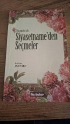 Nizamülmülk SİYASETNAME'DEN ŞEÇMELER