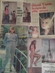 Hafta Sonu Haftalık Aktüalite Sinema Tiyatro Müzik ve Magazin Gazetesi - Sayı:52 - Rüçhan Adlı - Türkan Şoray - Kıskançlık 2 jönün ekmeğine mal oldu - Cüneyt Arkın - Hakan Balamir - Görünmeyen adamın gözüyle - TRT'de kayanlar kaydıranlar - Gaz üreten mideler için - Hıçkırık nedir? - Benli türkücü evli çıktı... - İzzet Altınmeşe - Yüksel Uzel hem ağlıyor hem gidiyor - Güzide Kasacı dert getirdi - Garip ama gerçek çizgi romanı - Gönül Yazar, İsviçre'de şifa arıyor... - Yusuf Sezgin - Selma Güneri - İşte adam olacak çocuk - Parizien külotlu çorap reklamı fotoğraf ve haberi - Gazete tam değildir sadece 4 sayfası mevcuttur