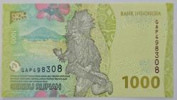 Endonezya 2022 1000 Rupiah Çil (-)