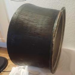 Antika Dev Bakır Kazan, Çap 41 cm