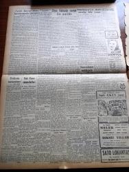 Vatan Gazetesi - 26 Ekim 1949 - Kandra'da Bir Gün Yazan Ahmet Emin Yalman Köşe Yazısı - Celal Bayar Dün İsmetpaşada Konuştu Millet Davayı Anlamıştır - Bir Amerikan Mecmuasında Türkiye'ye Dair Acayip Bir Yazı - Ziya Gökalp Saygı İle Anıldı - Arap Devletleri Arasında İttifak - Hamdullah Suphi Tanrıöver - Hac Mektupları Yazan Sinan Korle - Pensativa Yazan Jesus Goytortua Santos Yazı Dizisi - Denizyolları Umum Müdürü Behçet Osmanağaoğlu Ankara'dan Geldi - Bizde Turizm Nasıl İnkişaf Ettirebilir Yazan İktisatçı - Çekoslovakyada Komünistler Kendi Merkezlerini Bastılar - Kocaeli Canavarı Abaza Basri Ersoy'un İdamı İsteniyor - Çölde Bir Kahraman Fahrettin Türkkan - Tungsram Ampul - Berec Radyo Bataryaları - Şehir Dram Tiyatrosunda Faust - Morina Balık Yağı - Şakir Zümre Kömür Sobaları - Ziraat Bankası - İngiliz Ataşemiliter Sekreteri John Mc. Cann'ın Ölümü