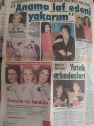 Hafta Sonu Ekstra Haftalık Aktüalite Sinema Tiyatro Müzik ve Magazin Gazetesi - 6 Kasım 1987 - Sayı:45 - Lady Di ile 10 saniye konuştu - Ajda Pekkan - Semiramis Pekkan - Türkan Şoray - Banu Alkan baba anne oldu - James Bond - Başar Sabuncu - Yılmaz Zafer - Coşkun Erdem - İlyas Çokay - Naciye Çokay - Sadrettin Atığ - Ömer Suadiyeli - Zeynep Fadıllıoğlu- Leyla Ülkü - Şermin Akcan - Özcan Uluyol - Kim, nerede, nasıl? - Roksi Nahmiyas - Sibel Akın - Viv Gülman - Ayşe Karaslı - Arzu Aslan - Adnan Kahveci ile politik bir sanat sohbeti - Nilüfer - Ahmet Kaya yavuz hırsız - Madonna ''Mavi Melek'' - Kayahan - Marilyn Monroe - Engin Cezzar - Erhan Yazıcıoğlu - Ferhan Şensoy - Bülent Ersoy - Oya Aydoğan - Yatak arkadaşları - Barış Manço ''Anama laf edeni yakarım'' diyor - Ali Duru fotoğraf ve haberi - Gazete tam değildir sadece 8 sayfası mevcuttur