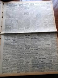 Vatan Gazetesi - 28 Ekim 1949 - Kayseri Demokratlarıyla Bir Dertleşme Yazan Ahmet Emin Yalman Köşe Yazısı - Tito Sovyetlere Yine Hücum Etti - Yunan Başbakanı Dionides - Yunan Ordusu 160 Bine İndiriliyor - Celal Bayar'ın Hilmi Uran'a Cevabı - Macar Kadın Memur Nemeth Hürriyeti Seçti - Kanarya Ticaretinden 150 Bin Lira Kazanan Merinos Fabrikası Şefi Sarım Erkılıç Tevkif Edildi - New York Ortodoks Metropoliti Konstantinidis Geldi - Pensativa Yazan Jesus Goytortua Santos Yazı Dizisi - Geçmişte Bugün Yazan Feridun Fazıl Tülbentçi Yazı Dizisi - İstanbul Sergisi Beynelmilel Oluyor - Güreşçi Ali Yücel Evlendi - Yugoslavya'daki Müslümanlar - Kızılların Müslümanlara Karşı Şiddet Siyaseti - Hür Avrupa Milli Komitesi Kuruldu - Garanti Bankasının Kurası - Ankara'da Cumhuriyet Bayramı Hazırlıkları Yapan İzci Kızlarımız Fotoğraf - Meşhur Bolulu Diş Hekimi Doktor Ata Ve Ataistlik - Çocuk Esirgeme Kurumunun Faaliyetleri - İstanbul Ankara Radyosu Programı - Bulmaca - Gripin - Lion Melba Çikolata