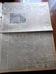 Vatan Gazetesi - 28 Ekim 1949 - Kayseri Demokratlarıyla Bir Dertleşme Yazan Ahmet Emin Yalman Köşe Yazısı - Tito Sovyetlere Yine Hücum Etti - Yunan Başbakanı Dionides - Yunan Ordusu 160 Bine İndiriliyor - Celal Bayar'ın Hilmi Uran'a Cevabı - Macar Kadın Memur Nemeth Hürriyeti Seçti - Kanarya Ticaretinden 150 Bin Lira Kazanan Merinos Fabrikası Şefi Sarım Erkılıç Tevkif Edildi - New York Ortodoks Metropoliti Konstantinidis Geldi - Pensativa Yazan Jesus Goytortua Santos Yazı Dizisi - Geçmişte Bugün Yazan Feridun Fazıl Tülbentçi Yazı Dizisi - İstanbul Sergisi Beynelmilel Oluyor - Güreşçi Ali Yücel Evlendi - Yugoslavya'daki Müslümanlar - Kızılların Müslümanlara Karşı Şiddet Siyaseti - Hür Avrupa Milli Komitesi Kuruldu - Garanti Bankasının Kurası - Ankara'da Cumhuriyet Bayramı Hazırlıkları Yapan İzci Kızlarımız Fotoğraf - Meşhur Bolulu Diş Hekimi Doktor Ata Ve Ataistlik - Çocuk Esirgeme Kurumunun Faaliyetleri - İstanbul Ankara Radyosu Programı - Bulmaca - Gripin - Lion Melba Çikolata