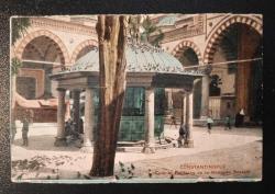 PC.164 İSTANBUL BEYAZIT  CAMİ ŞADIRVANI  OSMANLI DÖNEMİ POSTA KARTI