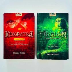 Kleopatra - Firavun 2 Cilt Takım [Nil Kraliçesi'nin Erotik Büyüleyici ve Çarpıcı Öyküsü, Sürgünden Ölüm Tahtına Dönüş]