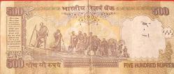 Hindistan Yabancı Kağıt Para orjinaldir 500 Rupi