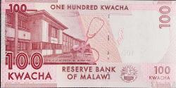 MALAVİ 100 Kwacha, 2020 ÇİL