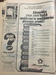 HÜRRİYET GAZETESİ 6 EKİM 1968 YIL :21 SAYI :7344--Dört Polis Adam Soydu --Fransa ya büyük ölçüde işçi göndermek istiyoruz ---Üzerine gaz döken genç kadın  cayır cayır yandı  ---Salla okyanusları aşan ünlü bir deniz kurdu Atlantik te kayboldu ---İnönü NATO da kalmalıyız dedi ---Her ülkenin ikiden fazla çocuk yapmayı  yasaklaması istendi ---Gegiç :Hedefimiz nakavt etmek ---İstanbulspor ilk galibiyetini PTT den aldı :2-1--Fenerbahçe Başkent te D.Spor la Buluşuyor ---Rumen Milli Takımının Ünlü Voleybolcusu Analu 17 Yaşında ----Gençlerbirliği sahadan bir puan alarak ayrıldı :1-1---Milli Takım Adayları Belli Oldu ---Erten : Üniversite Reform Teklifini Hükümet Bekliyor ---Ekim sonuna kadar derslere girmeyenler sınıfta kalacak----Salla Okyanusları aşan ünlü bir deniz kurdu Atlantik te  kayboldu --