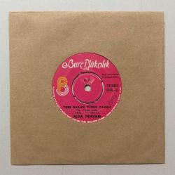 Ajda Pekkan Ne Varsa Bende Var - Yere Bakan Yürek Yakan 45 lik Plak (Orjinal 1976 Dönem Baskı Plak)