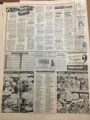 HÜRRİYET GAZETESİ 5 HAZİRAN 1968 YIL :21 SAYI :7221--Seçimden sonra konuştular --Demirel :Milletin teveccühü AP nin mesuliyetini arttırmıştır ---Ecevit : AP Kazanmak için her çareye başvurdu --- Cumhuriyet Senatosu -Millet Meclisi ---Parasını isteyen alacaklının boğazını kesti ---Sukan : Seçimler sükunet içinde geçti dedi ---Kısmet ,2 yıl 10 ay 5 gün sonra ilk defa bir Türk limanına demirleyecek ----İki çocukla annelerini otomobil altından kurtardı ama kendi sakat kaldı ----Seçimlerdeki ölü sayısı 16 ya çıktı ----Türkiye ye bir yılda 13 oto sokan İranlı yakalandı ---Kuvvet macunu denilince ,deniz mahsullerini yaşlılar kapıştı ---Kırmızı şimşekler pusuda bekliyor ---Kaleci Hazım baş kaldırdı ---Eken :Galatasaray finali oynayacak dedi ---Best : Eusebio 'nun devri geçti ---Yabancı Yıldızlar Bugün Kampa Giriyor ---Ebe anneleri emekli olurken toplandılar---Aktör Peter Sellers ,Briff Eklund dan ayrılıyor ----İngiliz Lolitası ---