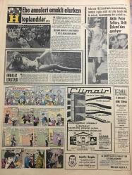 HÜRRİYET GAZETESİ 5 HAZİRAN 1968 YIL :21 SAYI :7221--Seçimden sonra konuştular --Demirel :Milletin teveccühü AP nin mesuliyetini arttırmıştır ---Ecevit : AP Kazanmak için her çareye başvurdu --- Cumhuriyet Senatosu -Millet Meclisi ---Parasını isteyen alacaklının boğazını kesti ---Sukan : Seçimler sükunet içinde geçti dedi ---Kısmet ,2 yıl 10 ay 5 gün sonra ilk defa bir Türk limanına demirleyecek ----İki çocukla annelerini otomobil altından kurtardı ama kendi sakat kaldı ----Seçimlerdeki ölü sayısı 16 ya çıktı ----Türkiye ye bir yılda 13 oto sokan İranlı yakalandı ---Kuvvet macunu denilince ,deniz mahsullerini yaşlılar kapıştı ---Kırmızı şimşekler pusuda bekliyor ---Kaleci Hazım baş kaldırdı ---Eken :Galatasaray finali oynayacak dedi ---Best : Eusebio 'nun devri geçti ---Yabancı Yıldızlar Bugün Kampa Giriyor ---Ebe anneleri emekli olurken toplandılar---Aktör Peter Sellers ,Briff Eklund dan ayrılıyor ----İngiliz Lolitası ---